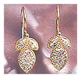 14k Joie De Vivre Diam Earrings (.12ct)