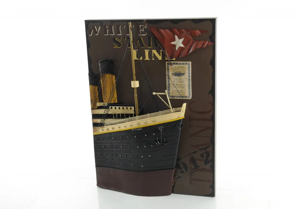 1912 RMS Titanic 3D Front Bow Painting By Homeroots