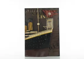 1912 RMS Titanic 3D Front Bow Painting By Homeroots