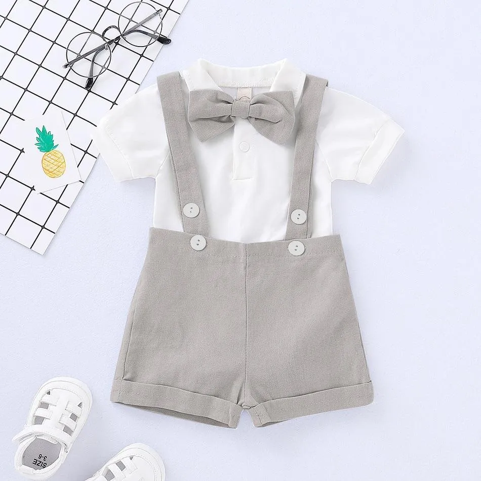 2-Piece Boy Overalls suit