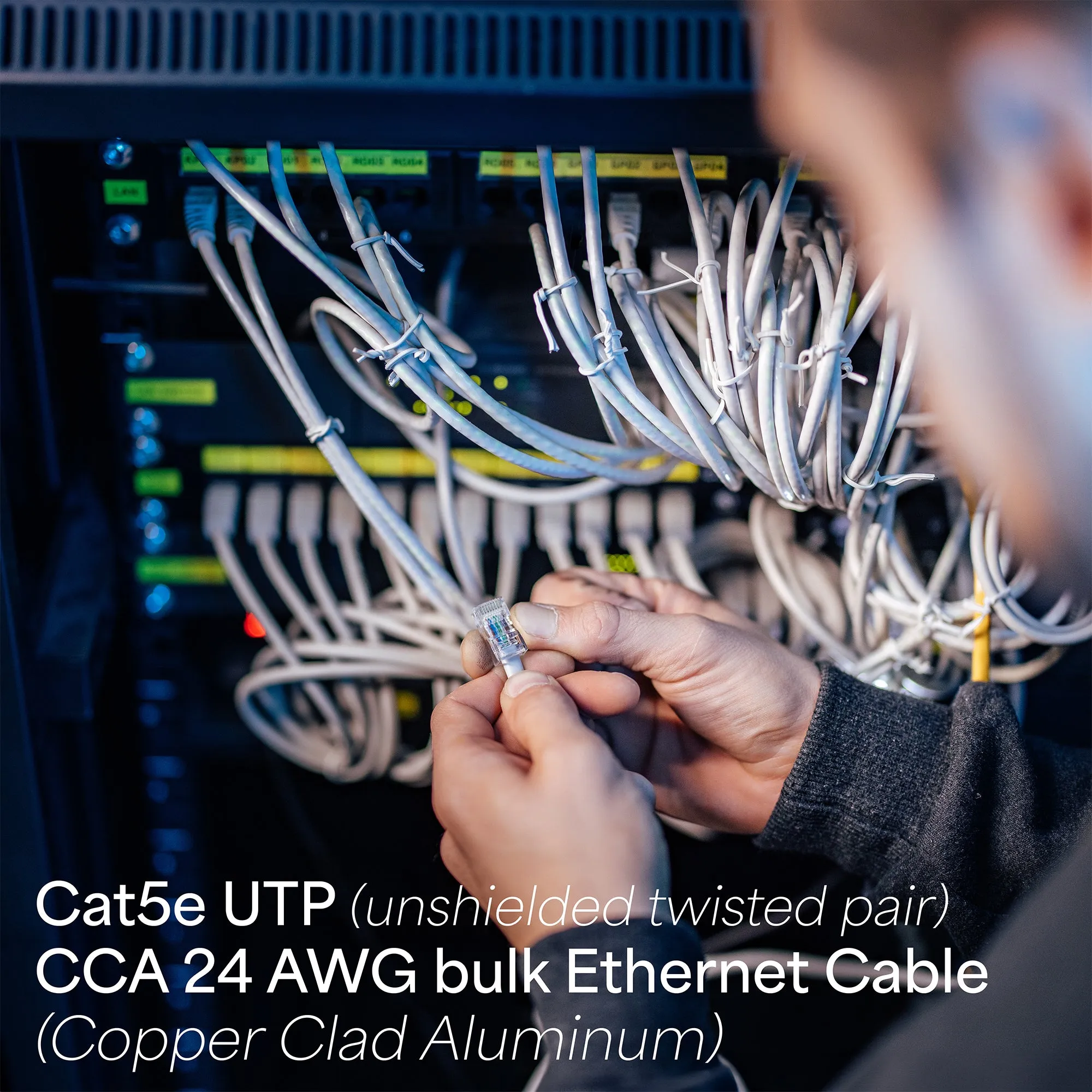 250ft Cat5e (CCA) Ethernet Cable