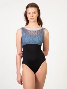 2663 Spring Chateau Boatneck Leotard