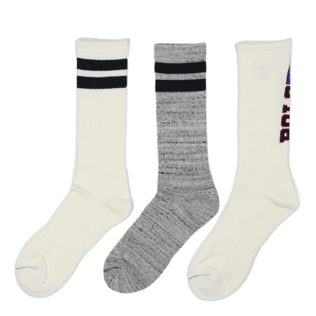 3-Pack Crew Sock