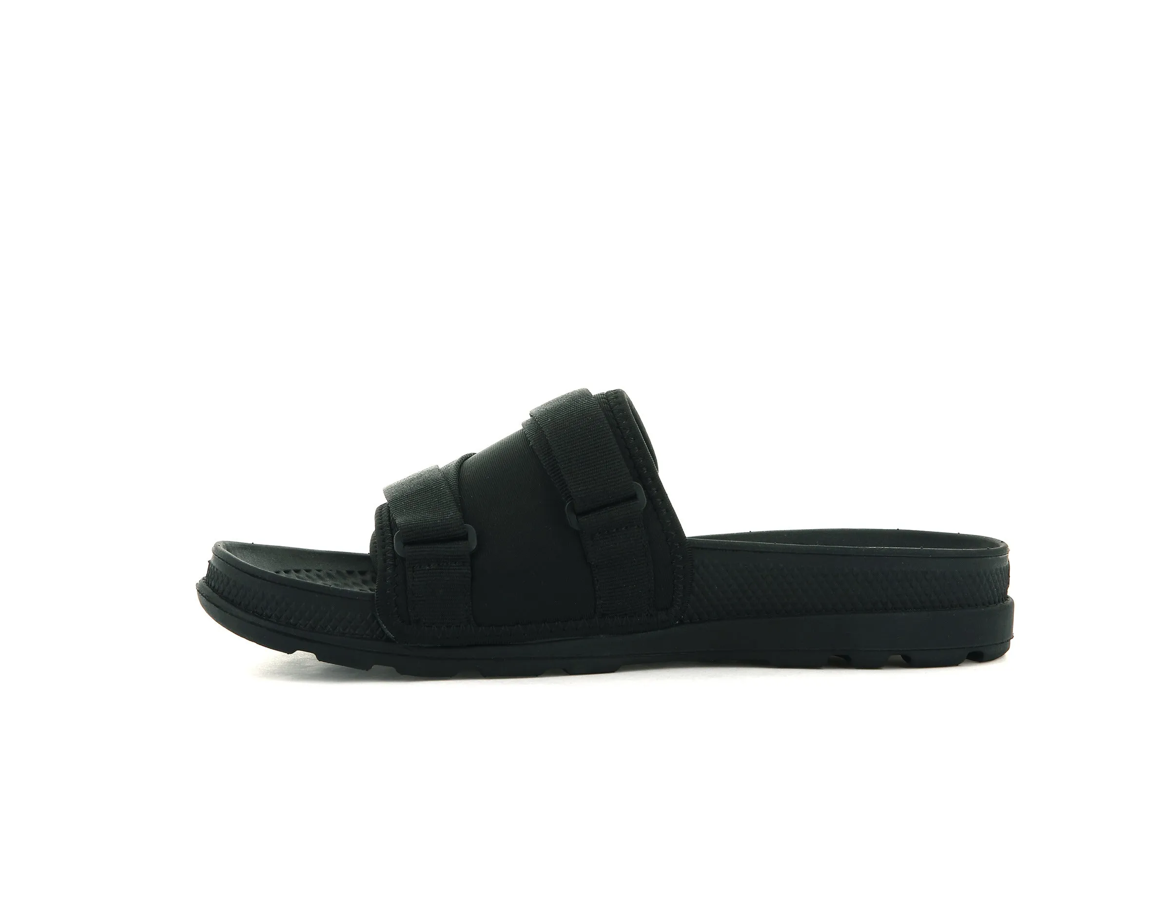 76696-008-M | SOLEA SLIDE | BLACK/BLACK