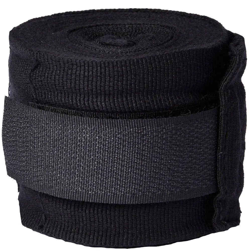 8 Weapons 5m Hand Wraps Black