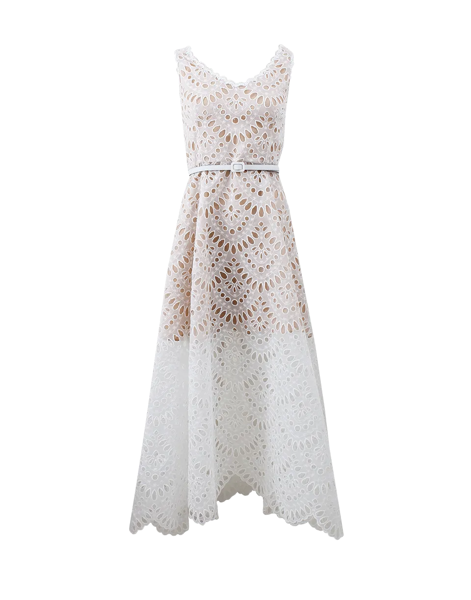 A-Line Eyelet Dress