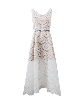 A-Line Eyelet Dress