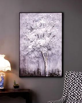 A Winter's Night Semi Hand-made Wall Art - 32*48  Inch