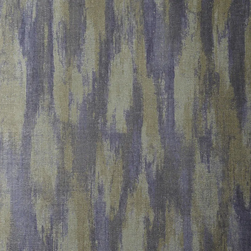 Abstract Contemporary Wallpaper in Lavender/Sand