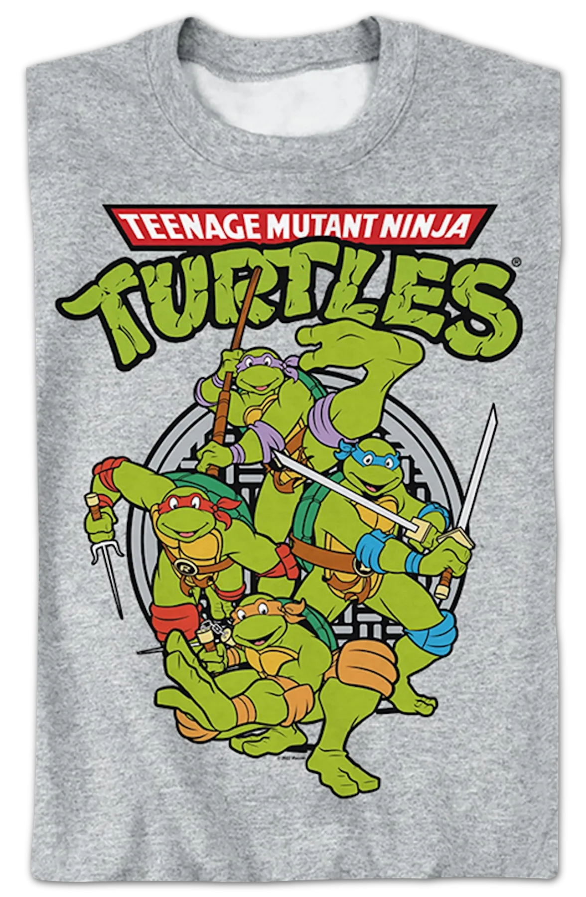 Action Poses Teenage Mutant Ninja Turtles Sweatshirt