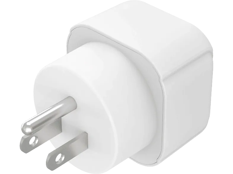 Adaptador enchufe - Hama EU-USA, Tipo B, Tipo C, 100 - 250 V, 15 A, Blanco