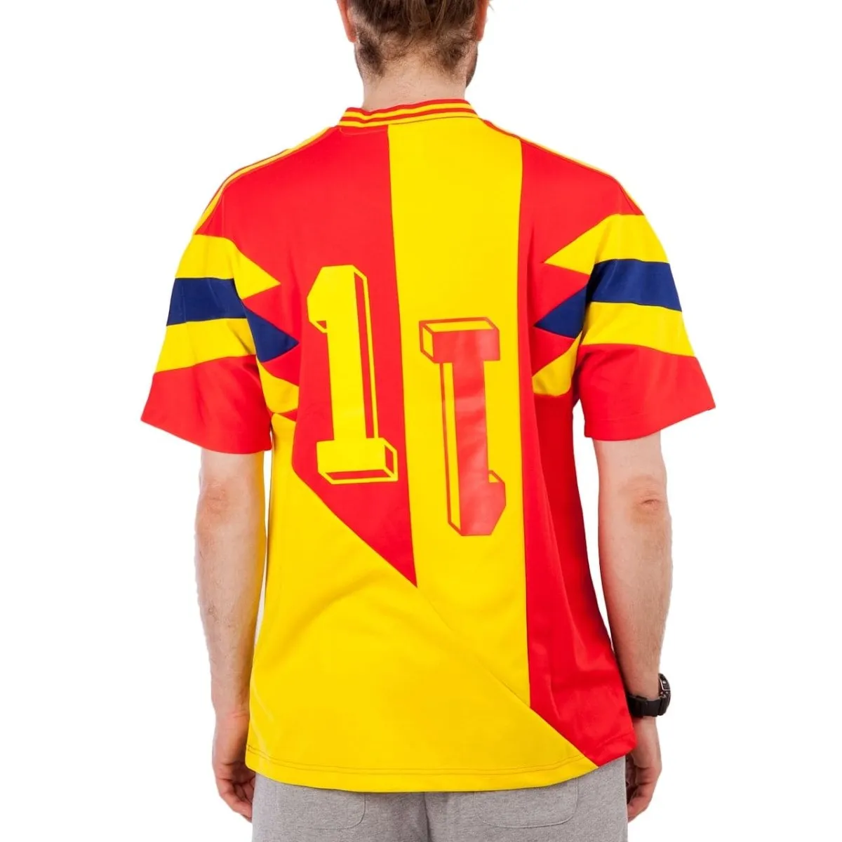 adidas Colombia MashUp T-Shirt (Gelb / Rot)