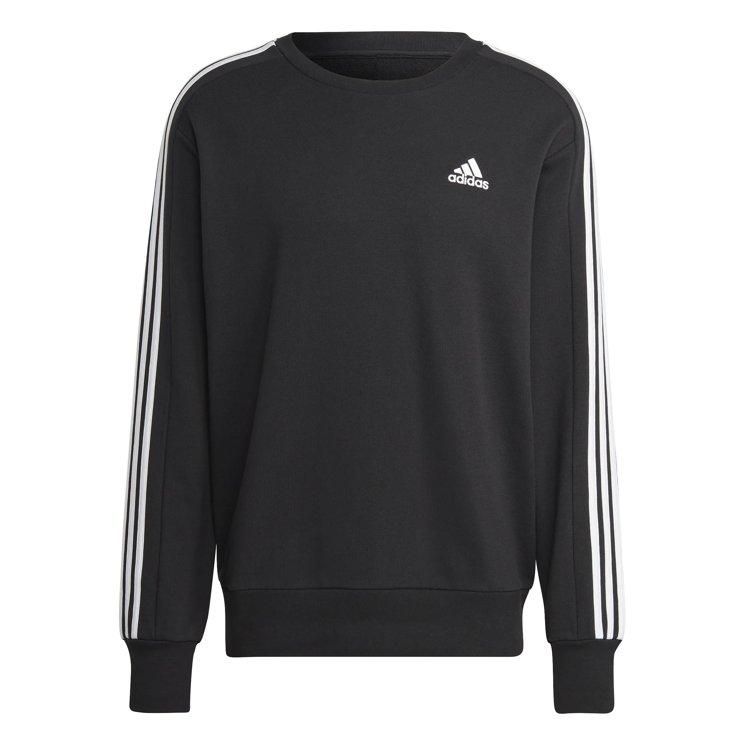 adidas Men's Essentials French Terry 3-Stripes Sweatshirt