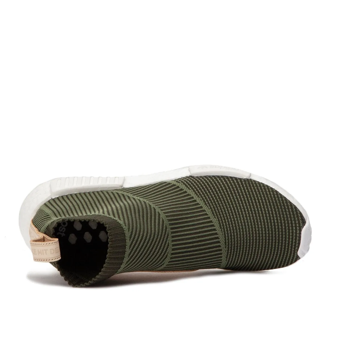 adidas NMD CS1 City Sock Primeknit (Khaki / Leder)