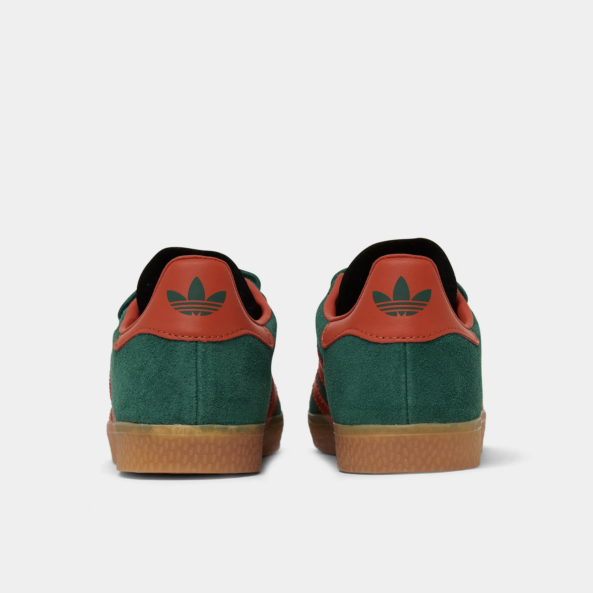 adidas Originals Children's Gazelle Collegiate Green / Preloved Red - Gum