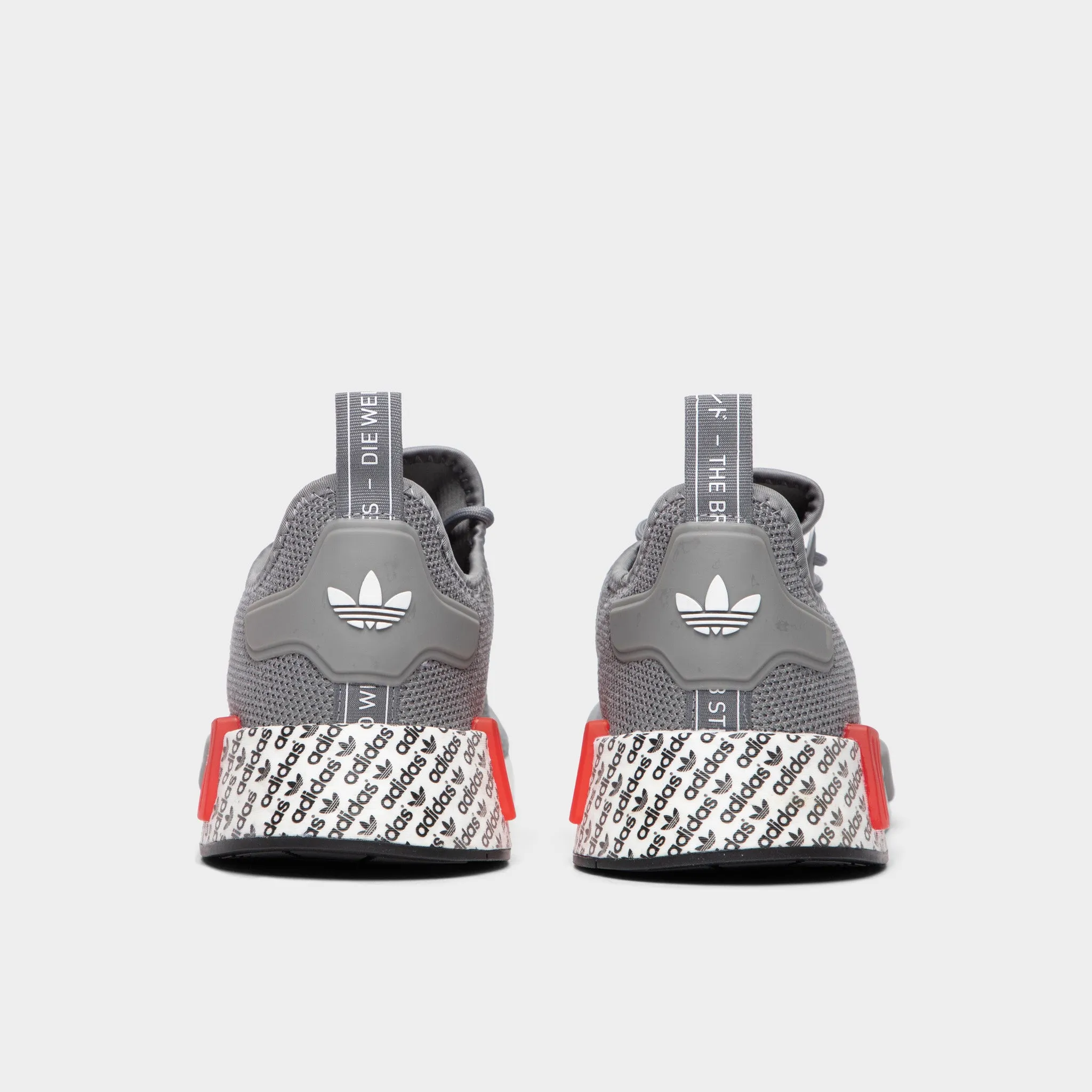 adidas Originals NMD_R1 Grey Three / Ftw White - Vivid Red