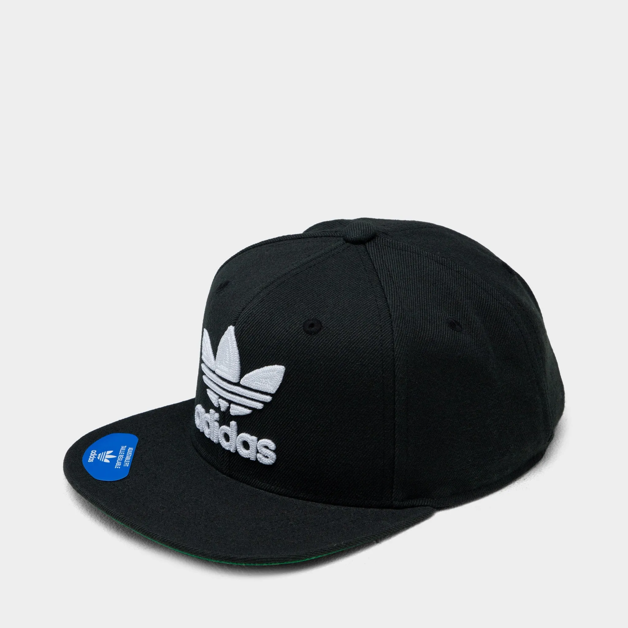 adidas Originals Trefoil Chain Snapback Cap Black / White