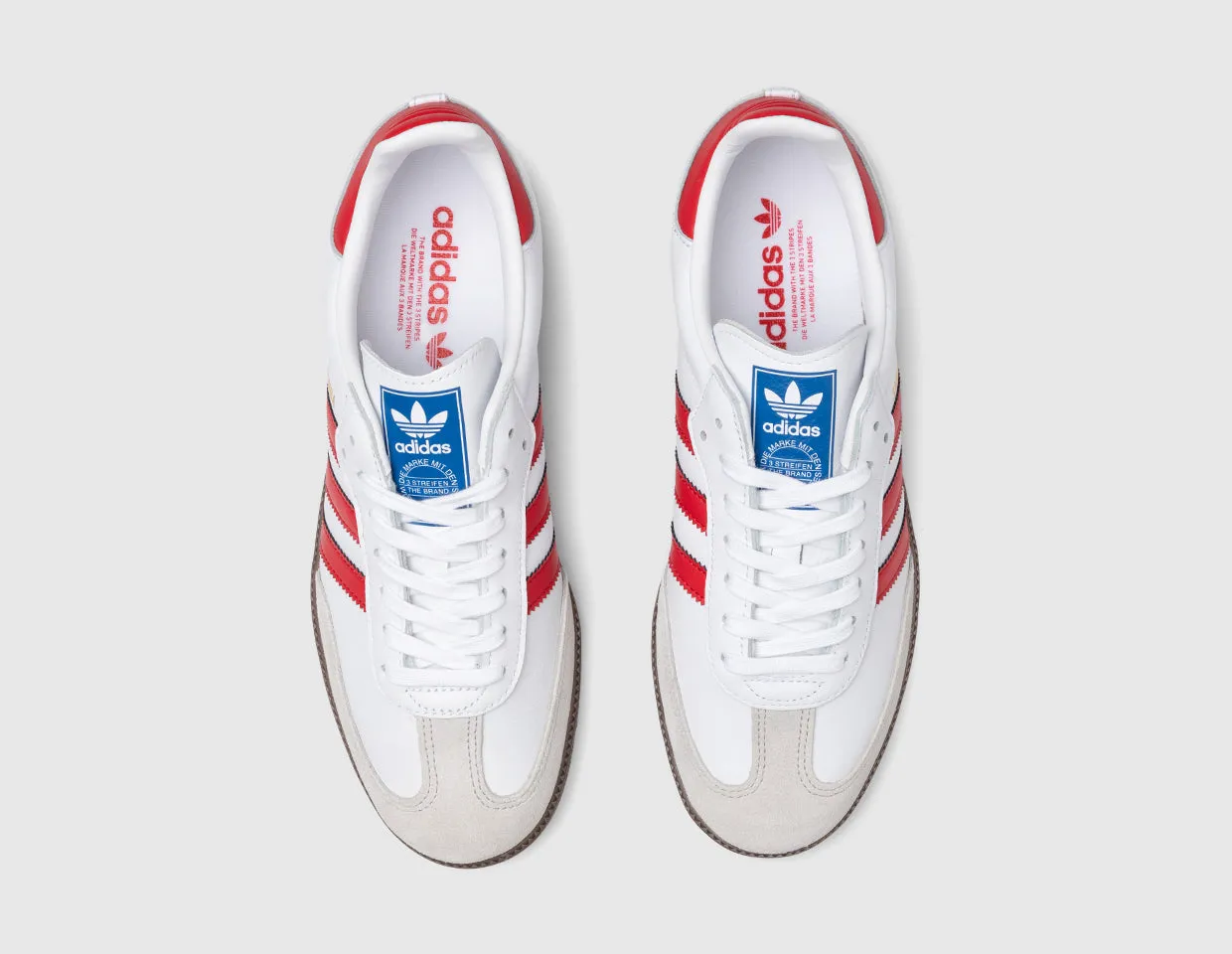 adidas Samba OG Footwear White / Better Scarlet