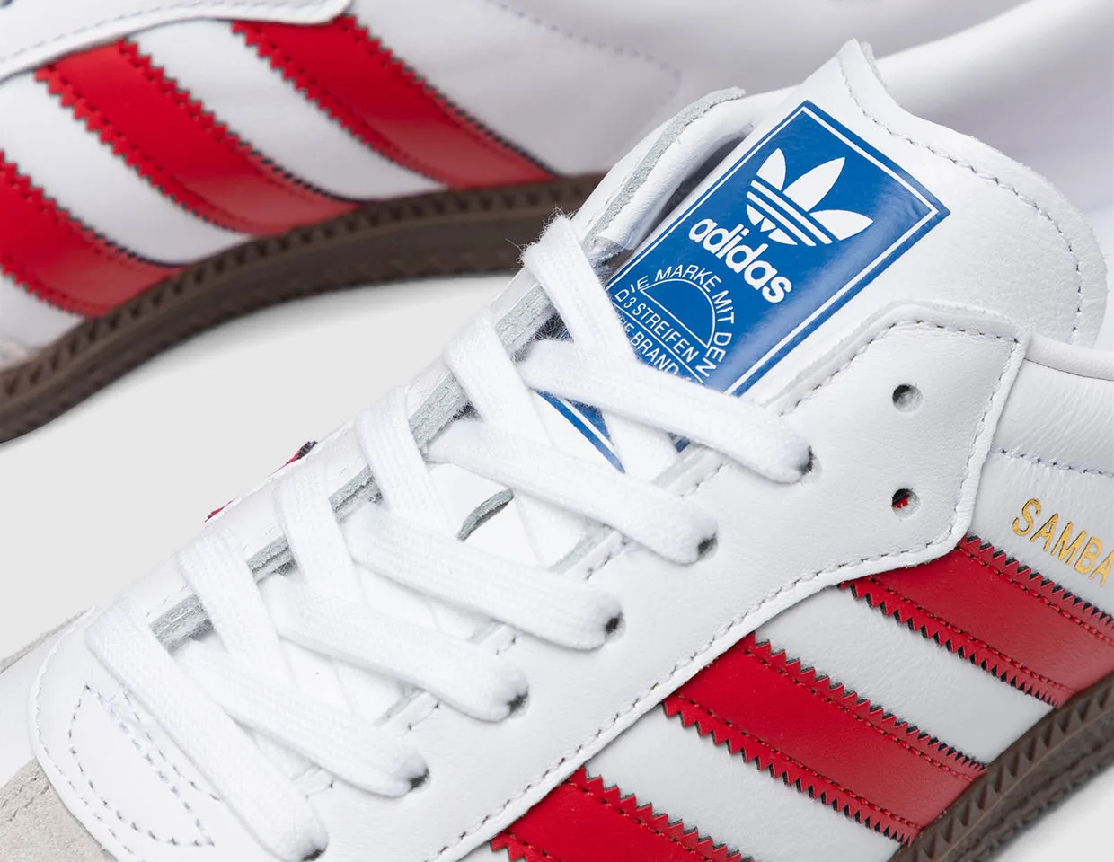 adidas Samba OG Footwear White / Better Scarlet