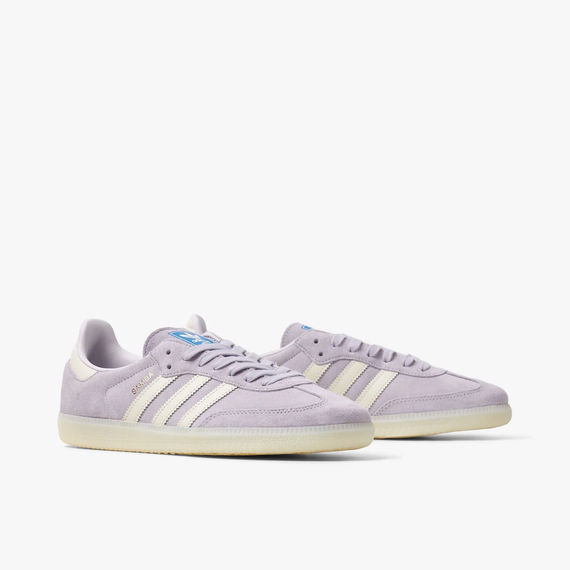 Adidas Samba OG Silver Dawn / Chalk White - Offwhite