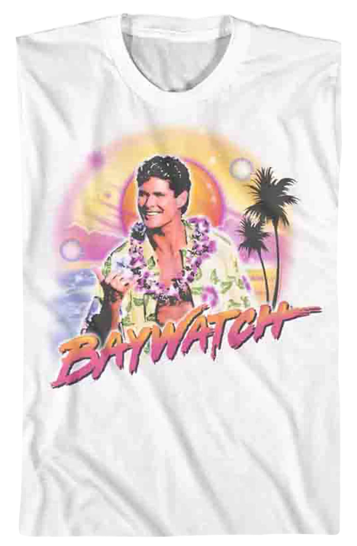 Airbrush Mitch Baywatch T-Shirt