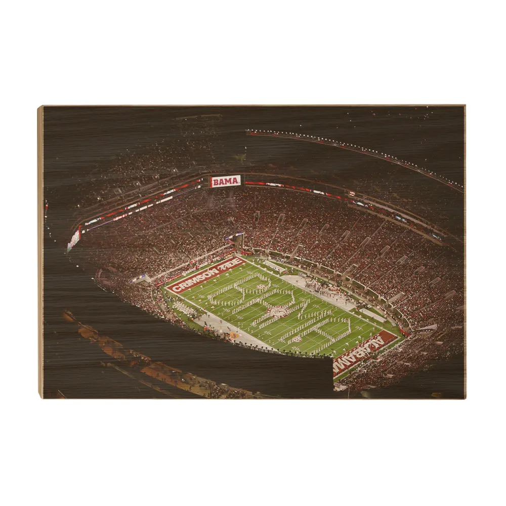 Alabama Crimson Tide - Bryant-Denny Bama Aerial