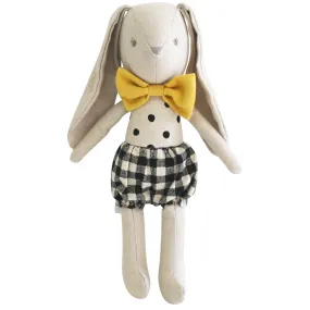 Alimrose Baby Boy Bunny Black Check