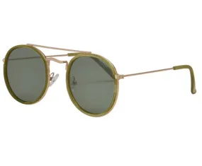 All Aboard Moss/Green Sunglasses