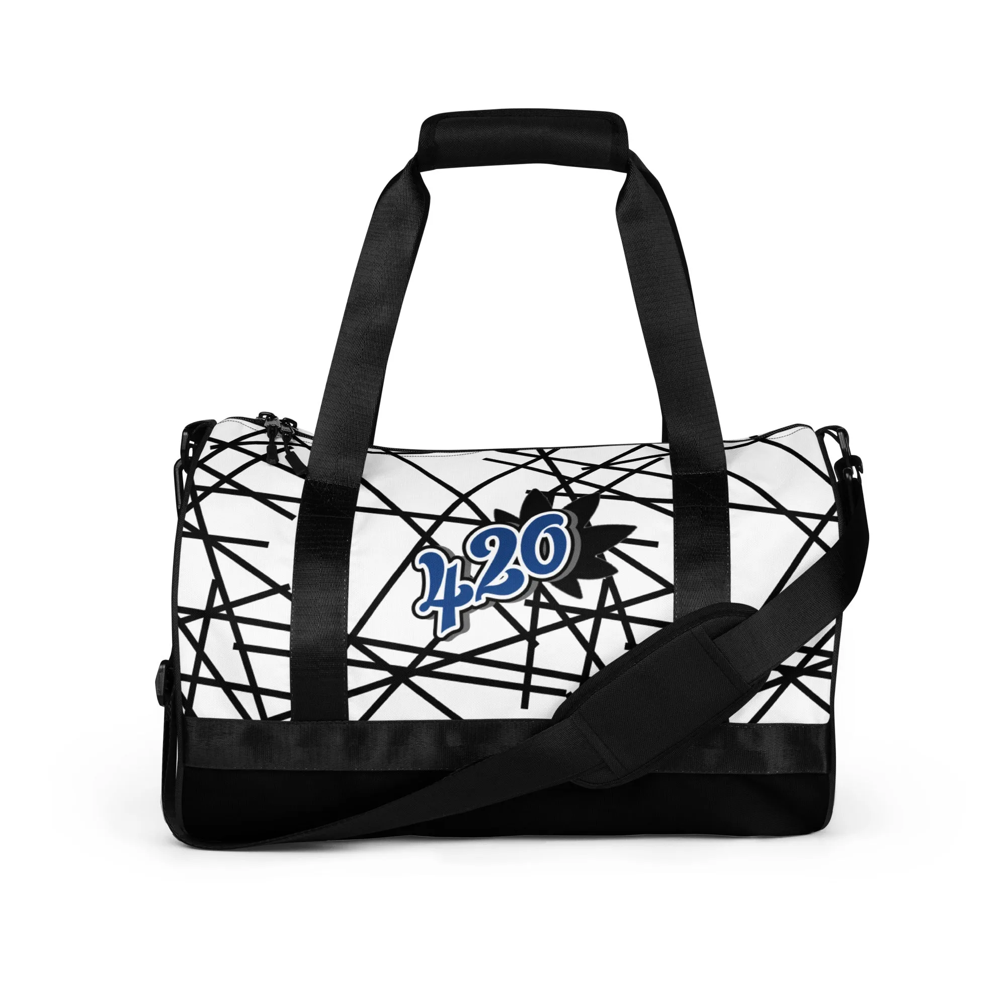 All-over print 420 gym bag