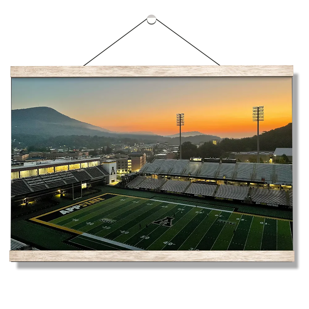 Appalachian State Mountaineers - Kidd Brewer Stadium Sunrise