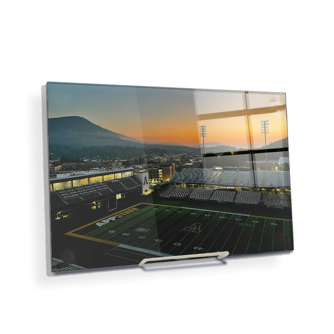 Appalachian State Mountaineers - Kidd Brewer Stadium Sunrise