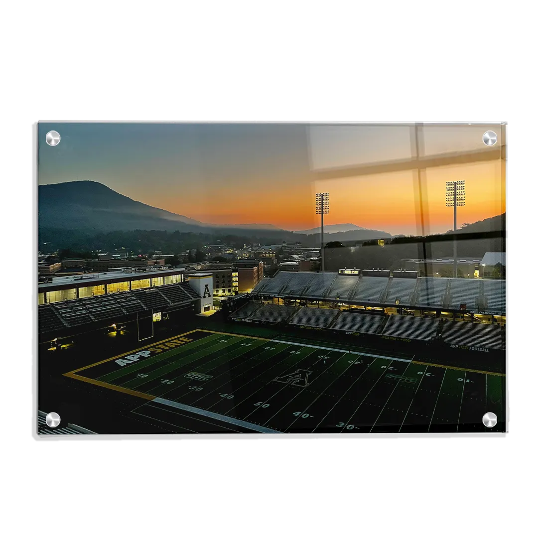 Appalachian State Mountaineers - Kidd Brewer Stadium Sunrise