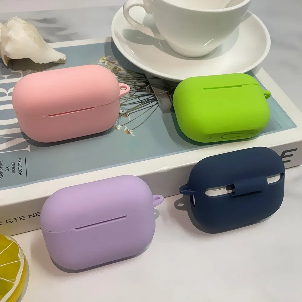 Apple Airpods Pro 2nd Gen (2022) Cover m. Karabinhage - Hvid