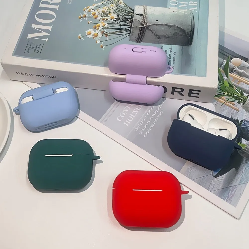 Apple Airpods Pro 2nd Gen (2022) Cover m. Karabinhage - Hvid