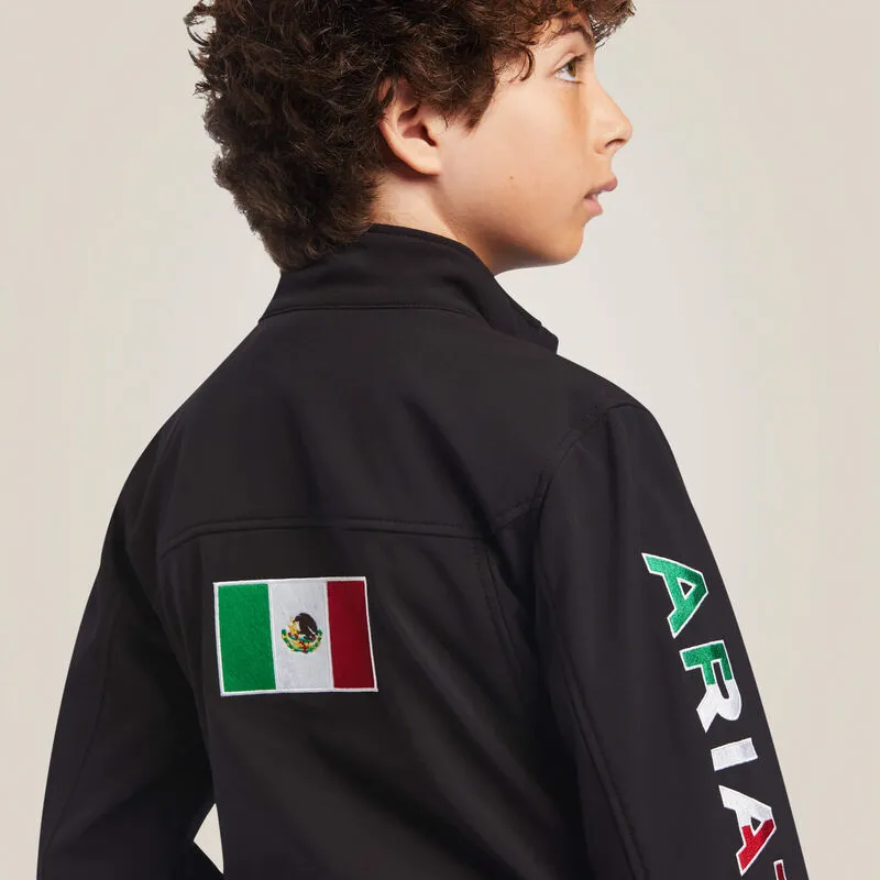 Ariat Kids New Team Softshell MEXICO Jacket Style 10036550