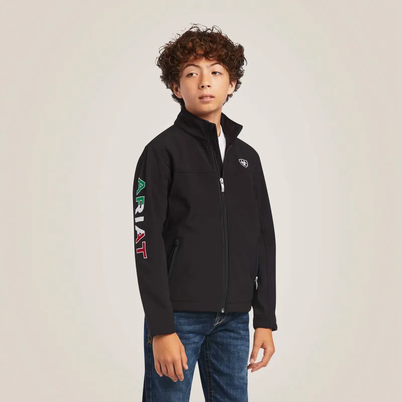 Ariat Kids New Team Softshell MEXICO Jacket Style 10036550