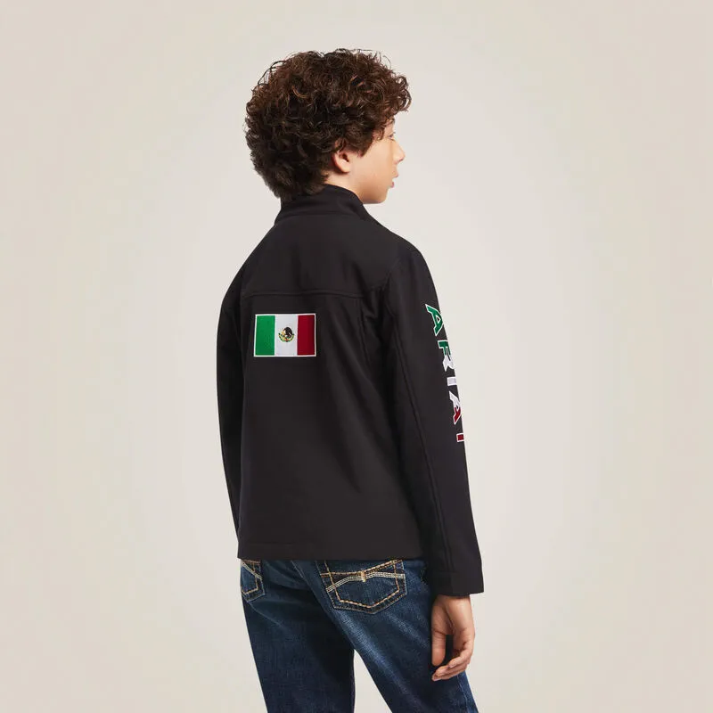 Ariat Kids New Team Softshell MEXICO Jacket Style 10036550