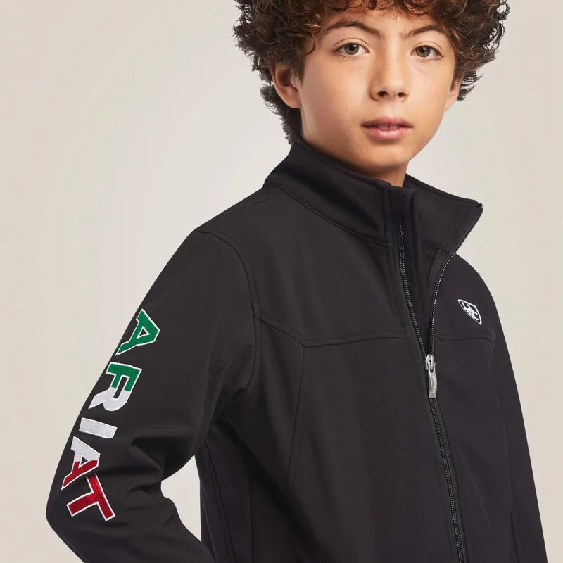 Ariat Kids New Team Softshell MEXICO Jacket Style 10036550