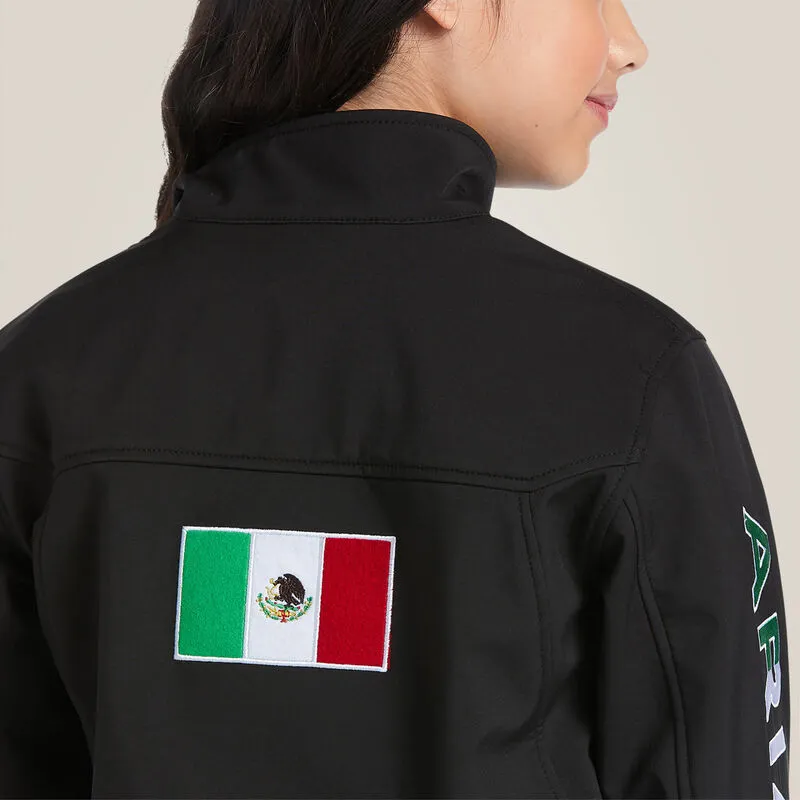 Ariat Kids New Team Softshell MEXICO Jacket Style 10036550