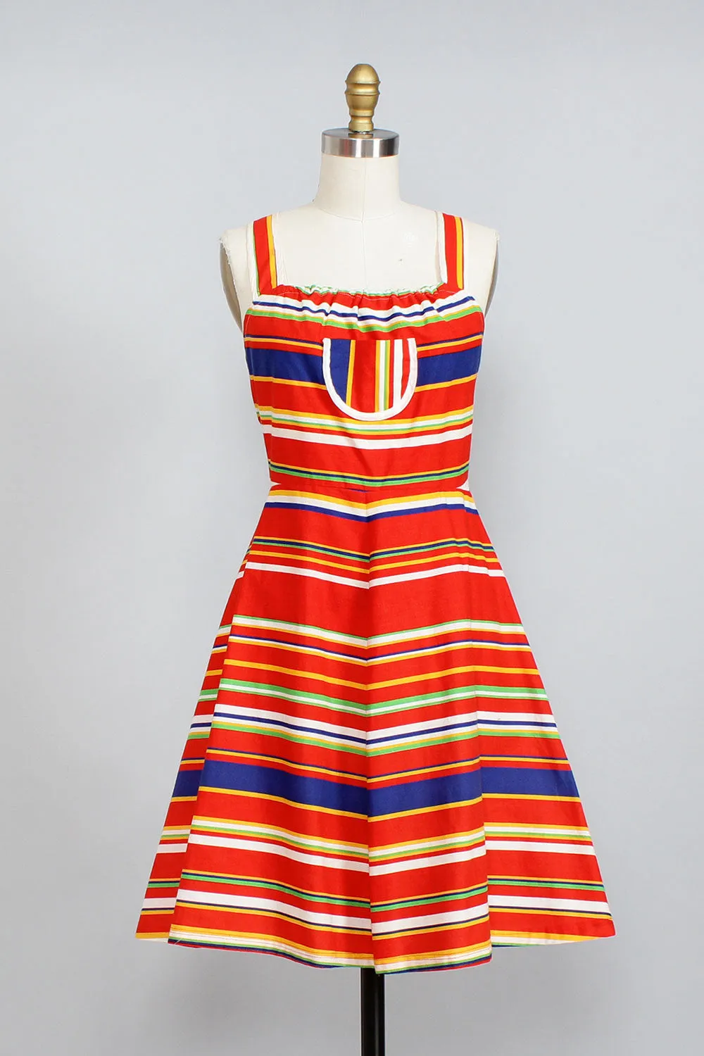 Astro Stripe Sundress S/M