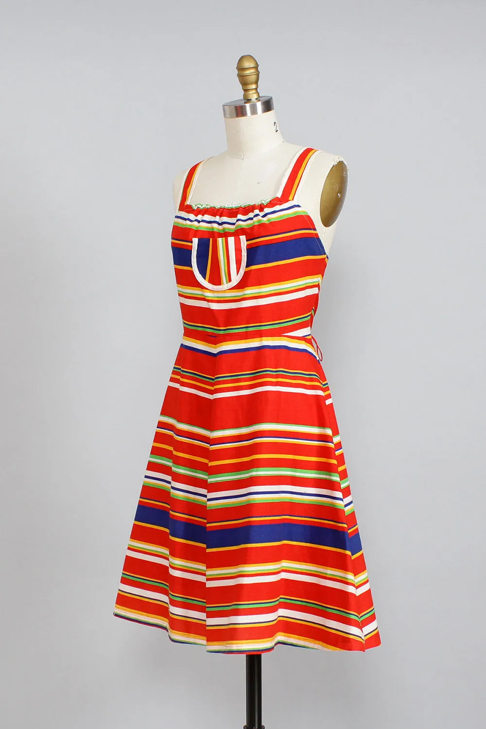 Astro Stripe Sundress S/M