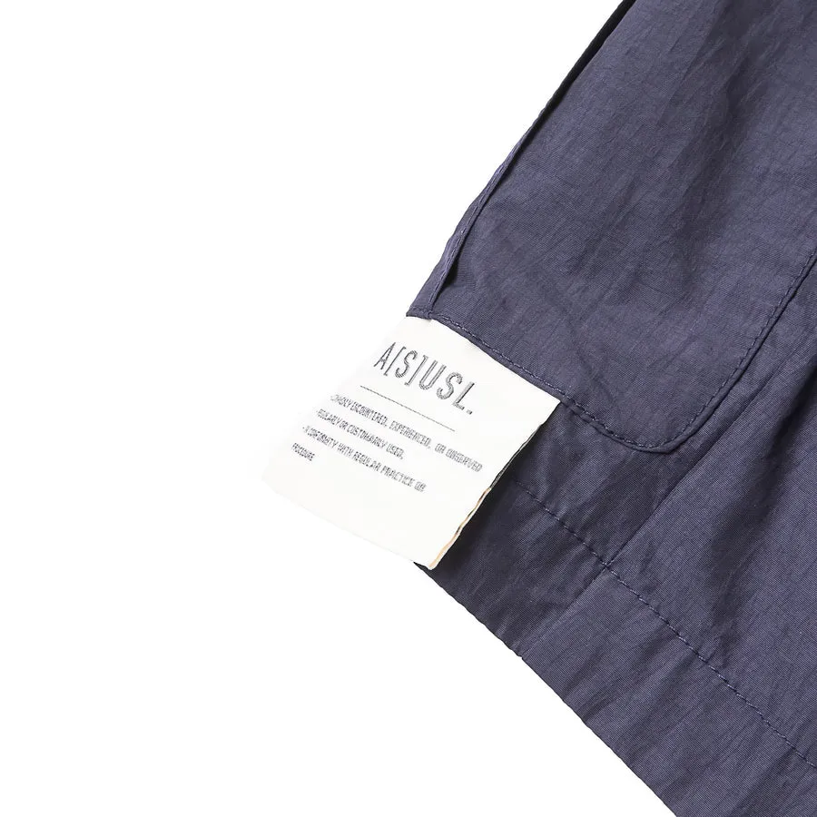 A[S]USL NYLON MILITARY BALLOON SHORTS-NAVY