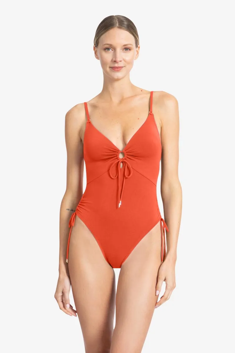 AUBREY KEYHOLE ONE PIECE (final sale)