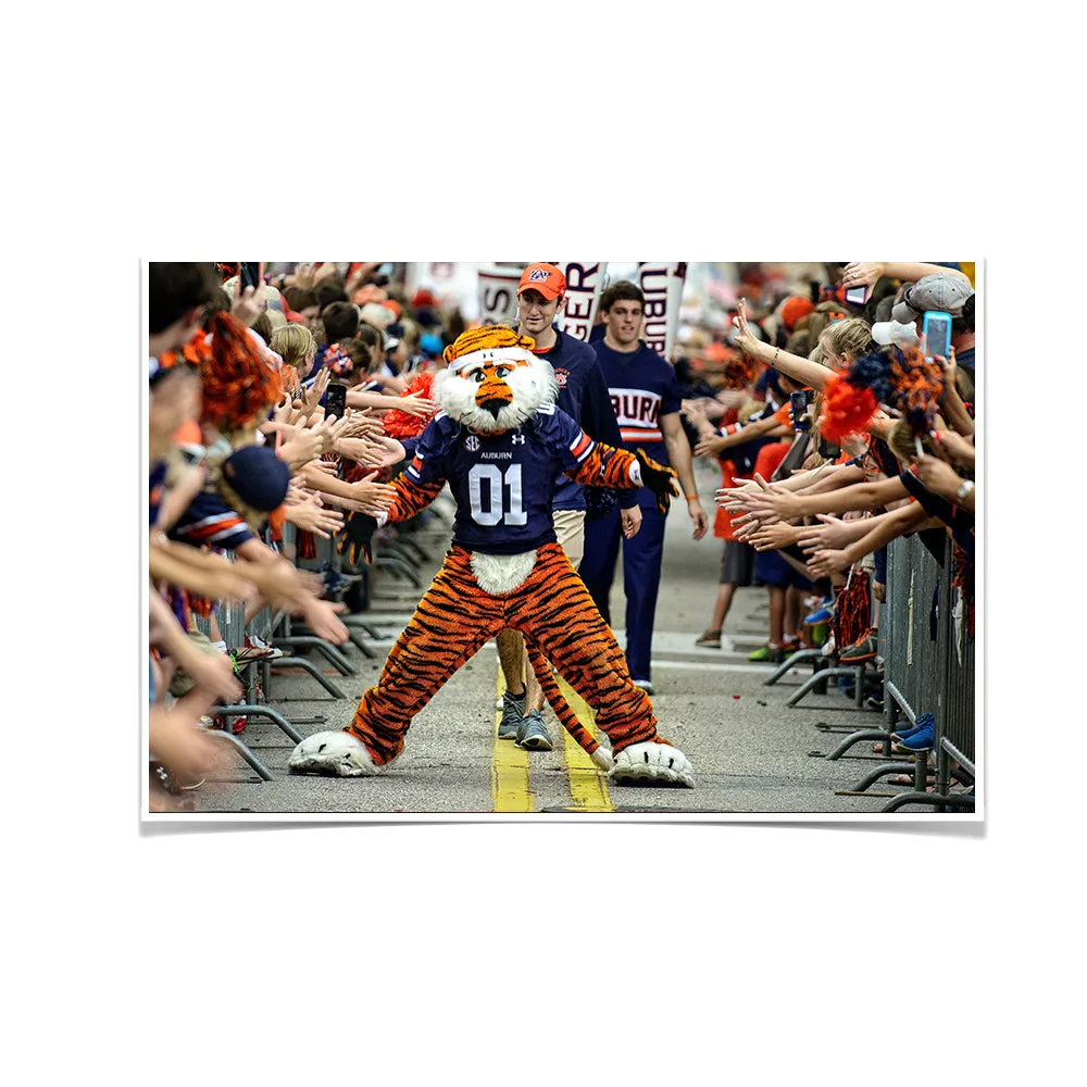 Auburn Tigers - Aubie at the Tiger Walk