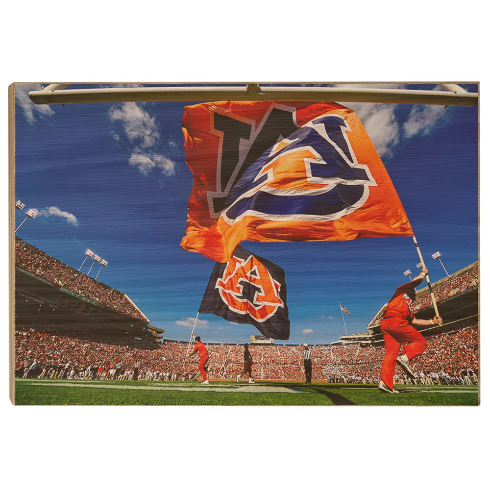 Auburn Tigers - Cheer Flags