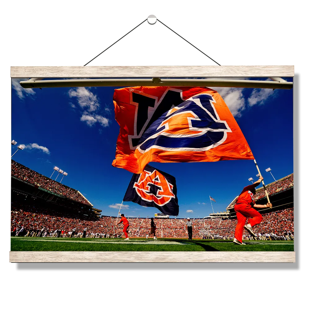 Auburn Tigers - Cheer Flags