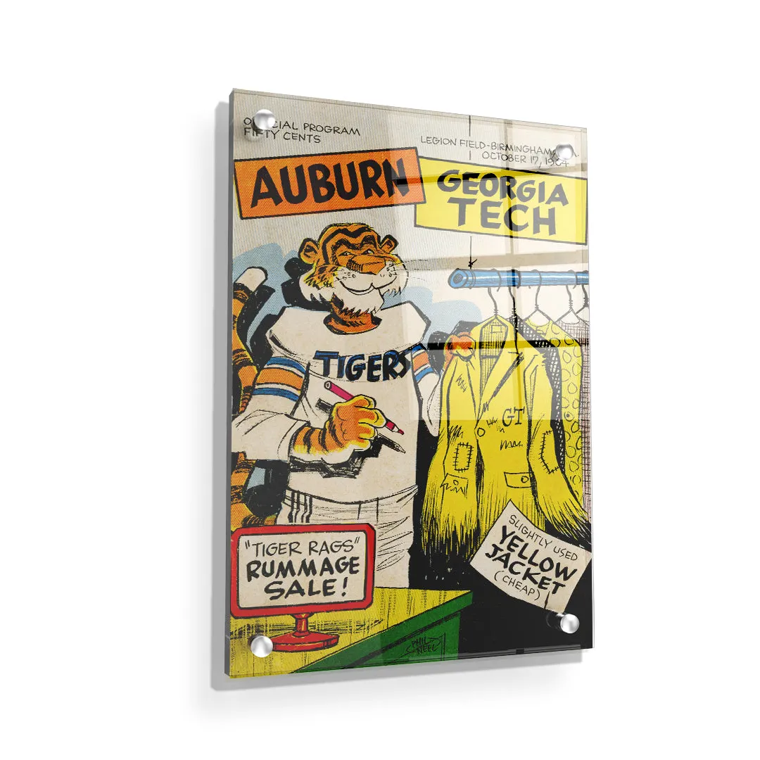 Auburn Tigers - Vintage Tiger Rags Rummage Sale