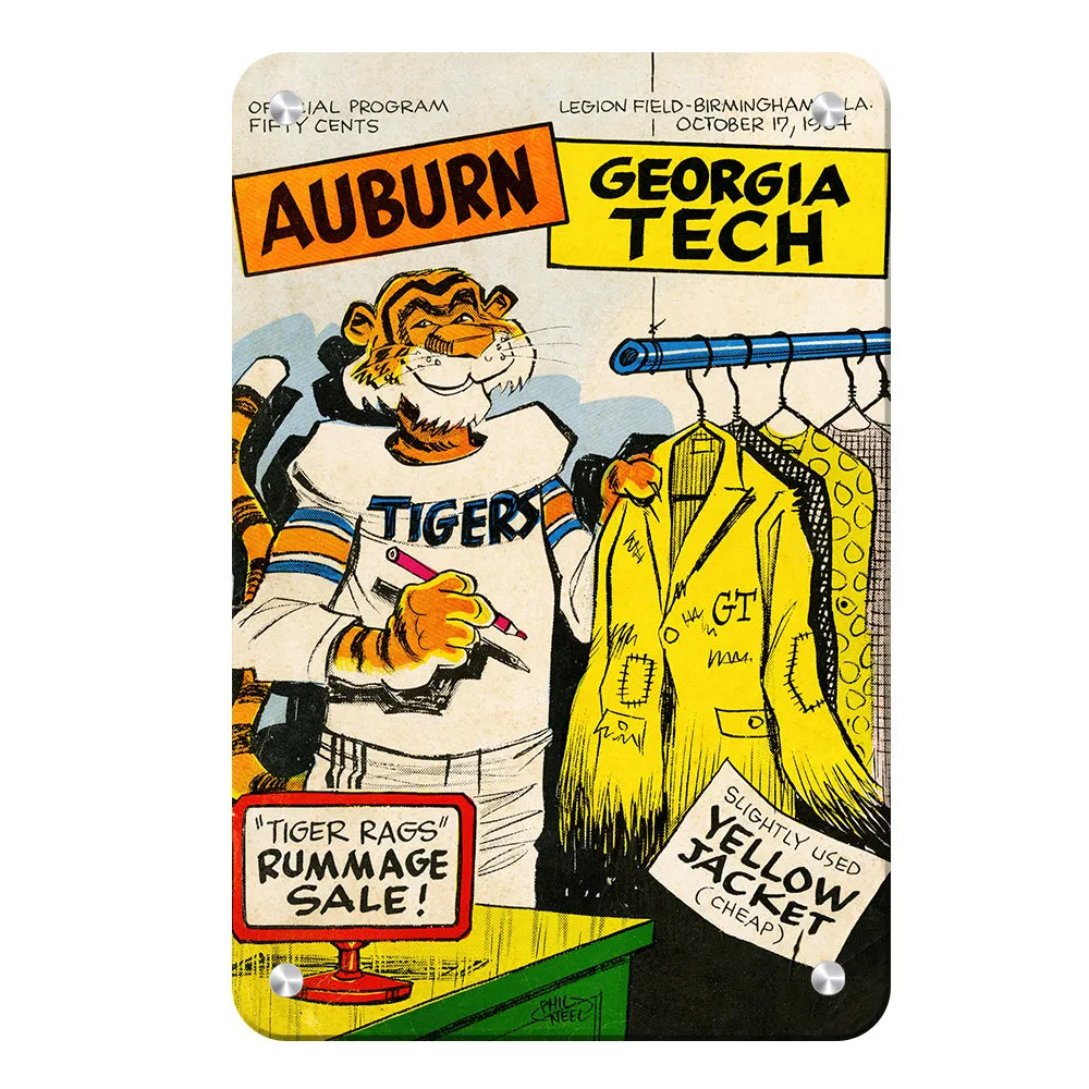 Auburn Tigers - Vintage Tiger Rags Rummage Sale