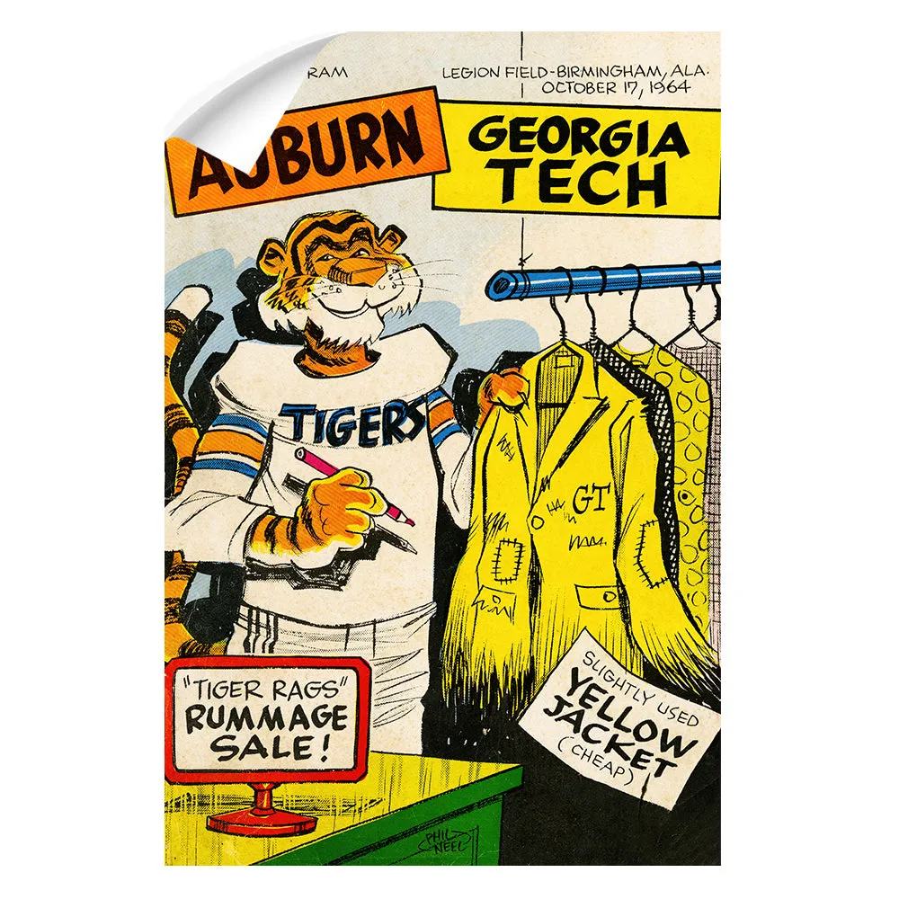 Auburn Tigers - Vintage Tiger Rags Rummage Sale