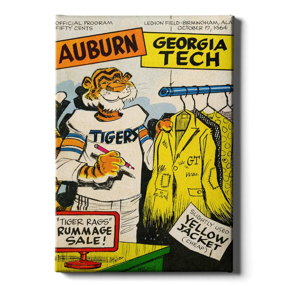 Auburn Tigers - Vintage Tiger Rags Rummage Sale